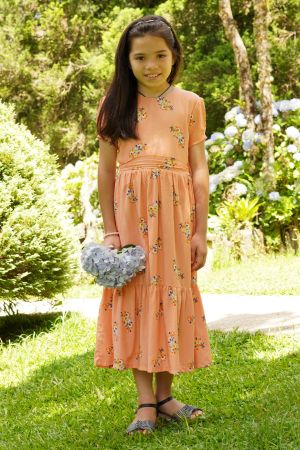 Vestido infantil midi Jacinta
