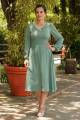 Vestido midi manga longa Lourdes