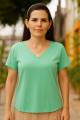 Blusa Eleonora verde menta